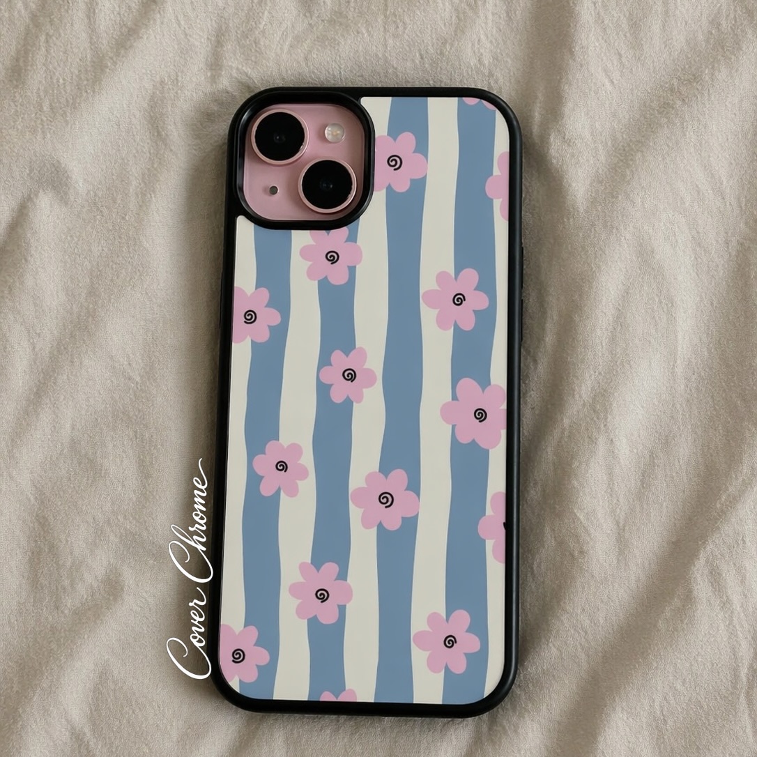 Bluebell Daisies aesthetic phone case