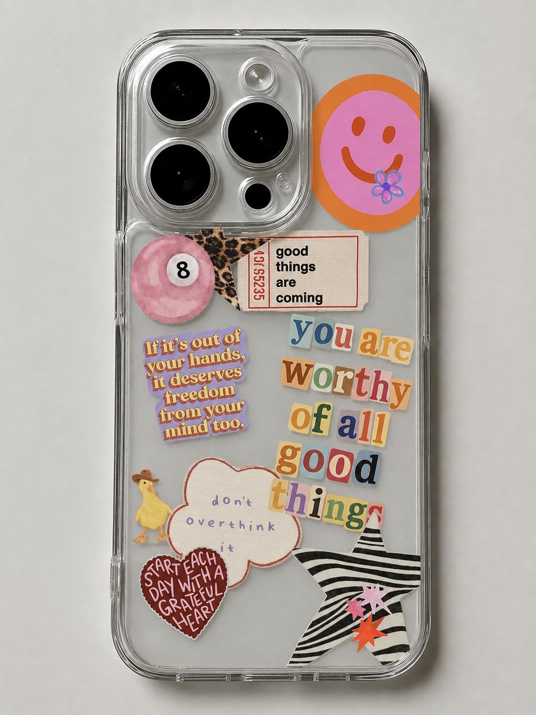 Good Things Collage aesthetic phone case