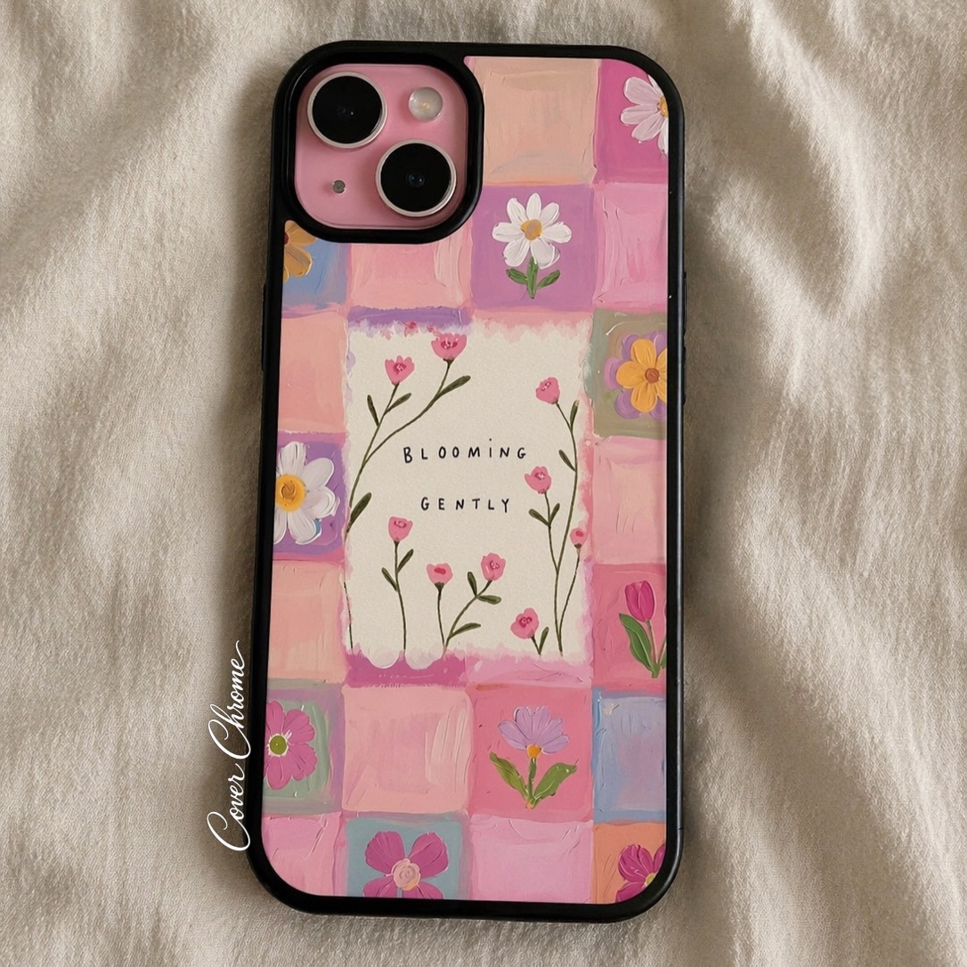 Blooming Gently aesthetic phone case