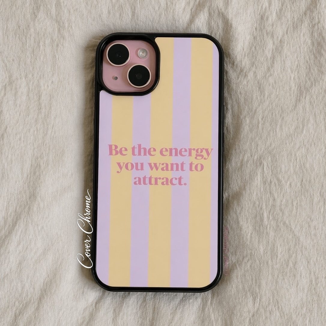 Lavender Energy aesthetic phone case