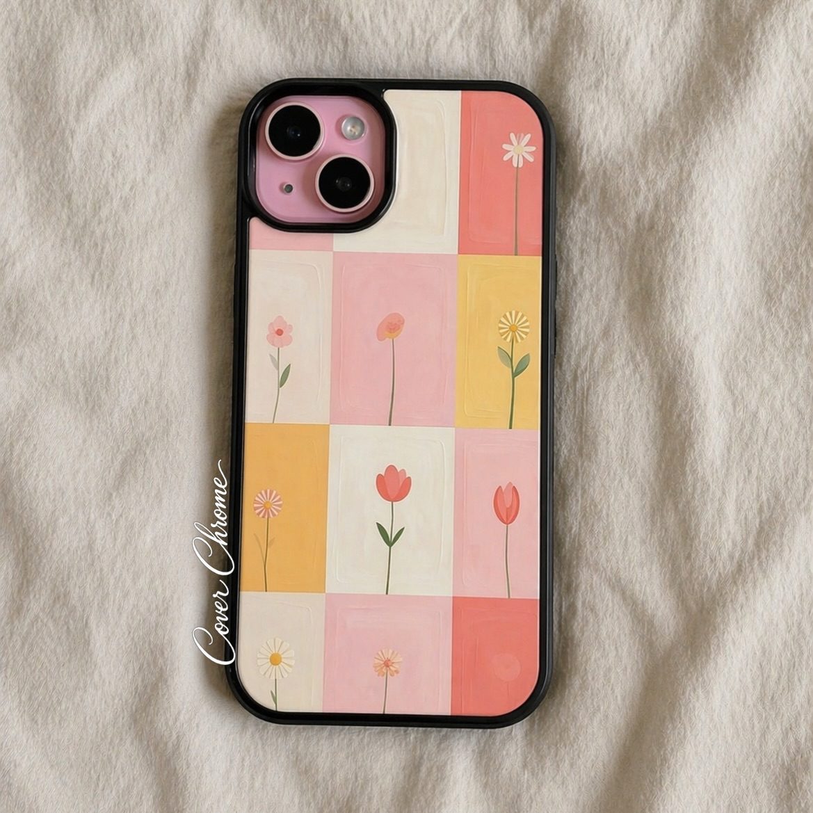Garden Tiles aesthetic phone case